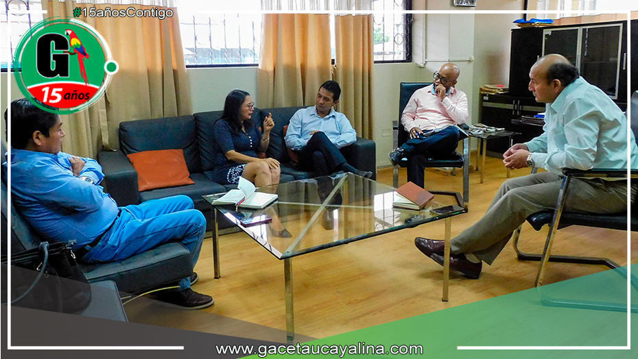 Alcalde de Manantay se reunió con directora de la UGEL de Coronel Portillo