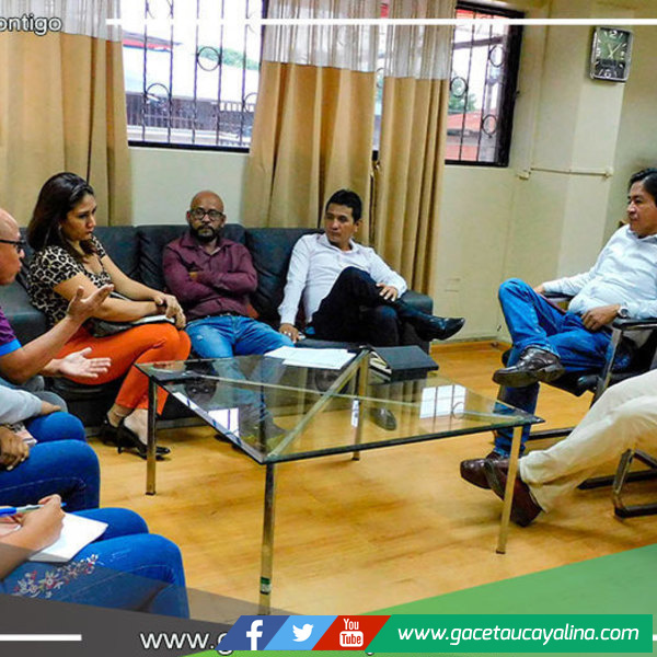 Alcalde de Manantay se reunió con director de la Red de Salud de Coronel Portillo 