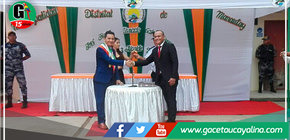 Roger Galán Torres asumió como nuevo alcalde de la municipalidad distrital de Manantay