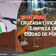 Alcaldesa de Coronel Portillo anuncia la realización de la cruzada cívica por la limpieza de la ciudad.