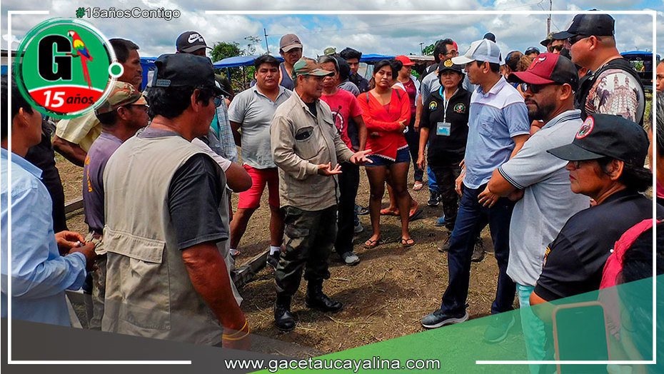 Alcalde de Manantay se reunió con moradores del A.H. Corazón de Soledad