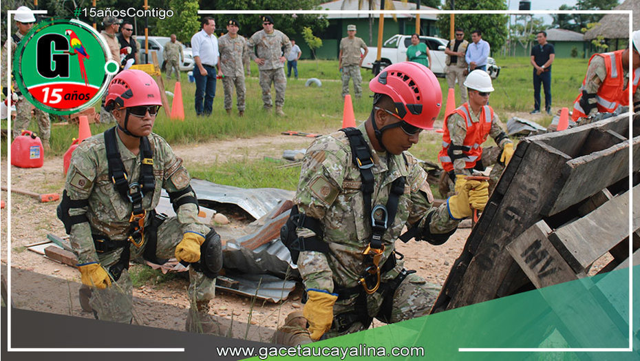 Comando de Asentamiento Rural (COAR) de Pucallpa demostró estar preparado