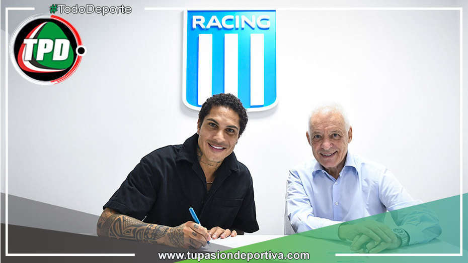 Anuncian oficialmente a Paolo Guerrero como fichaje de Racing Club por toda la temporada 2023