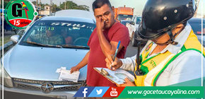 Municipalidad provincial de Coronel Portillo realiza operativos inopinados en transporte publico 