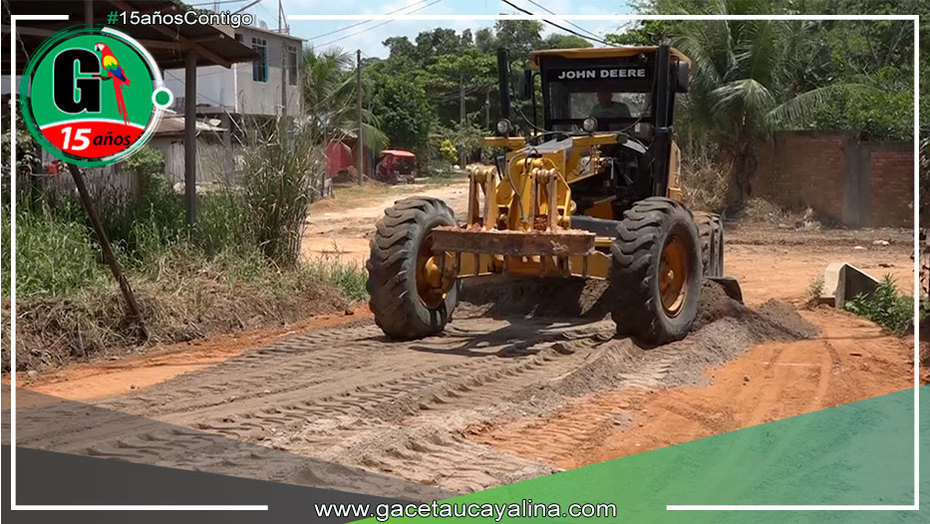 Mejoraran transitabilidad en asentamientos humanos del cono norte en Pucallpa
