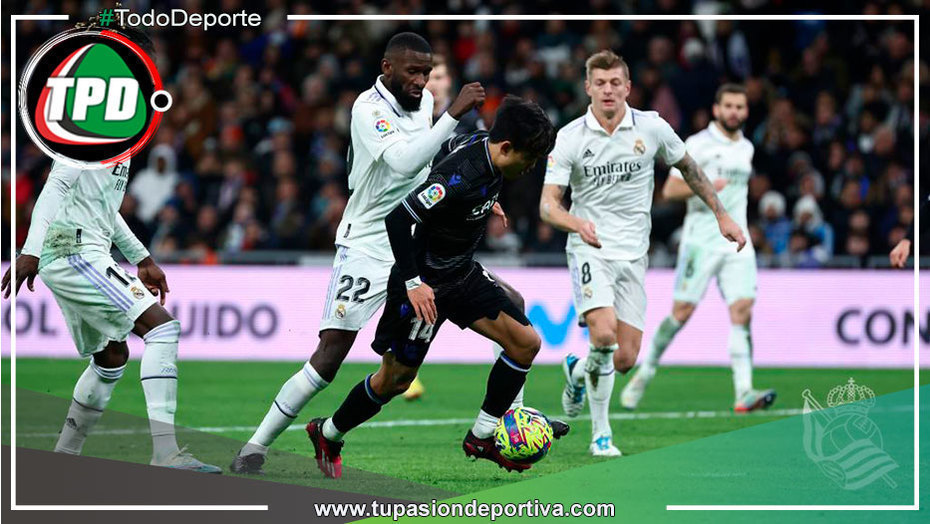 Real Madrid no pudo contra Real Sociedad y se alejó del Barça