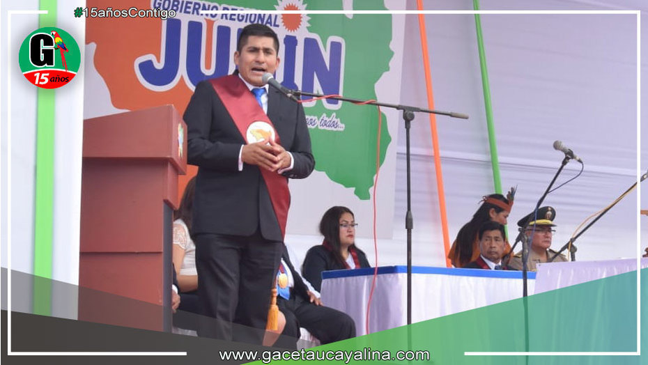 Gobernador regional de Junín anuncia trabajo descentralizado y a favor del agro