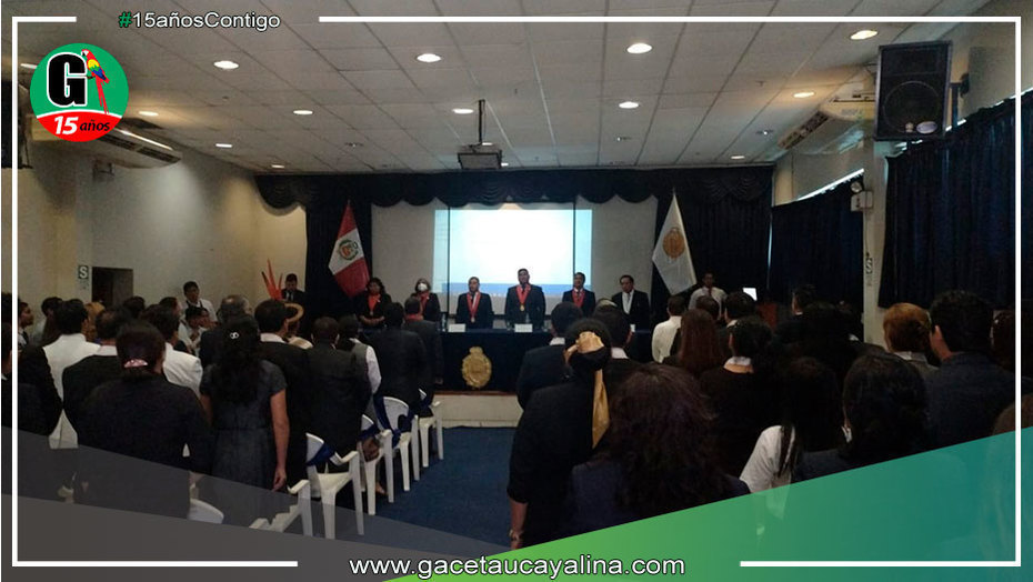 Alcalde de Manantay participó en la ceremonia de la apertura del Año Judicial y el Año fiscal 2023