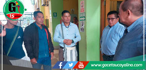 Dirigentes y jefes de comunidades nativas de oventeni solicitan intervencion de sus caminos vecinales 