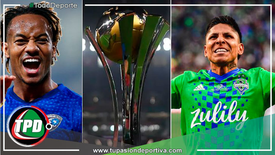 Con Ruidíaz y Carrillo, FIFA compartió el afiche oficial del Mundial de Clubes 2022