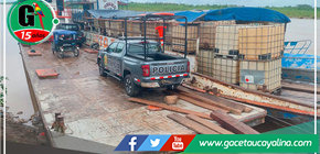 Municipio de Atalaya brinda apoyo logístico a la Comisaria de Atalaya para traslado de vehículos de Pucallpa-Atalaya