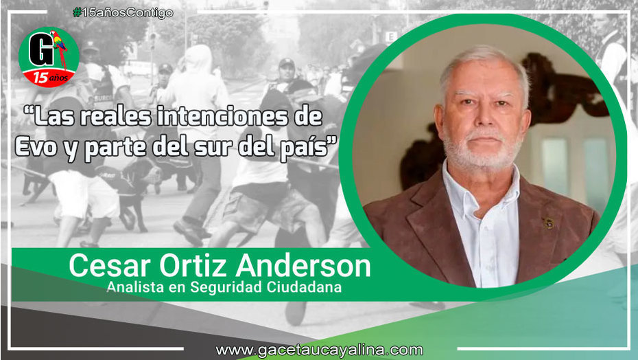 Las reales intenciones de Evo y parte del sur del país