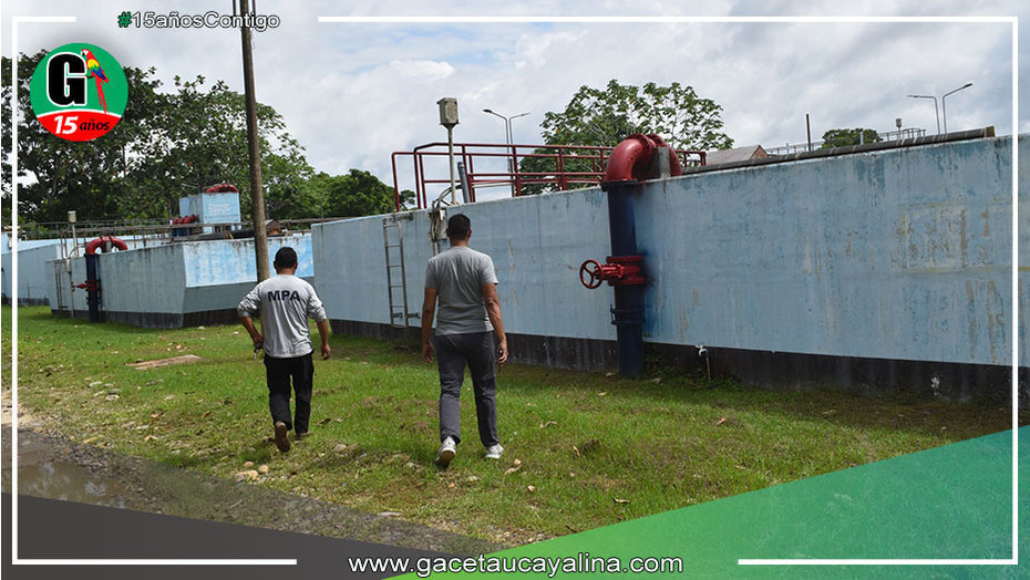 Municipalidad de Atalaya y Fiscalía de Medio Ambiente realizan inspección de planta de tratamiento de aguas residuales