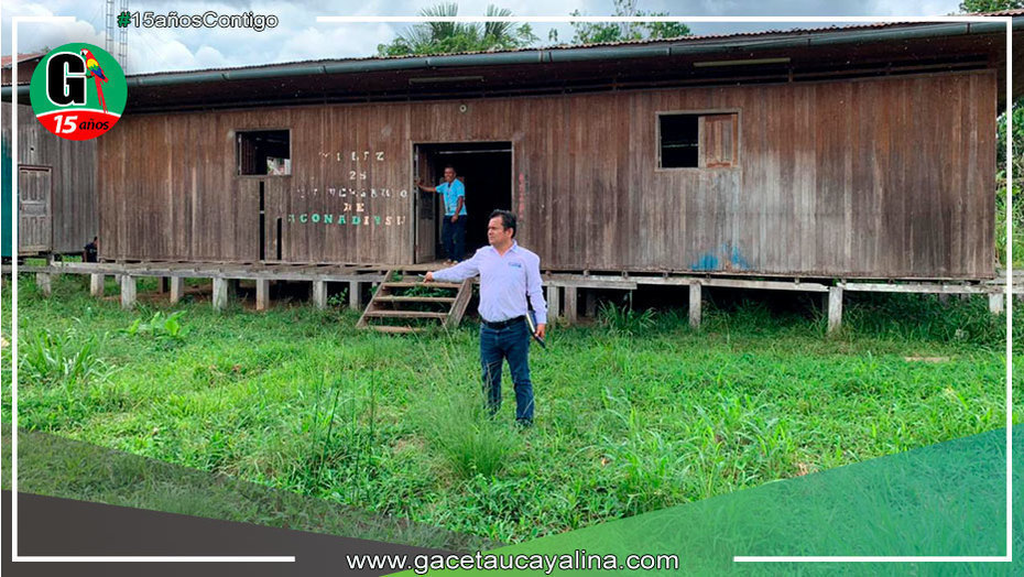 Más del 90% de colegios en el distrito de Yurúa se encuentran en mal estado