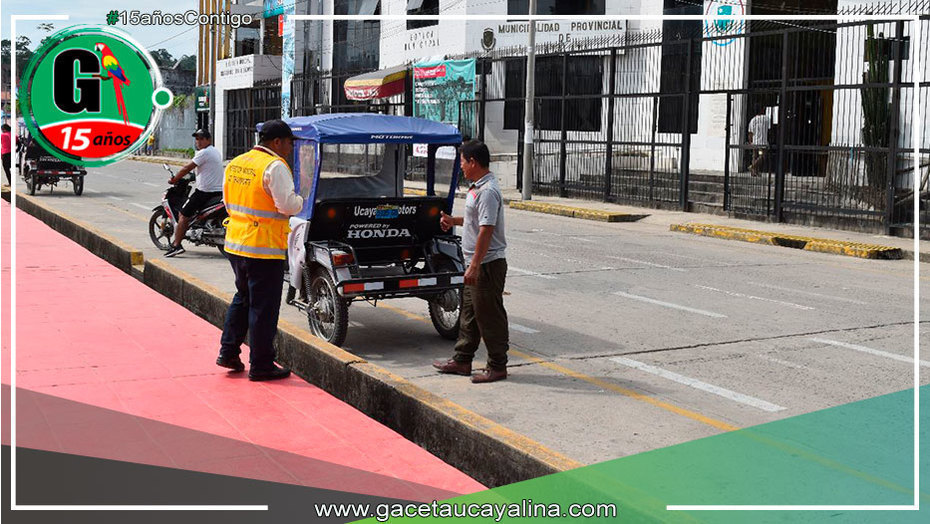Sub Gerencia de Tránsito y Circulación Vial realiza sensibilización a conductores que circulan la ciudad de Atalaya