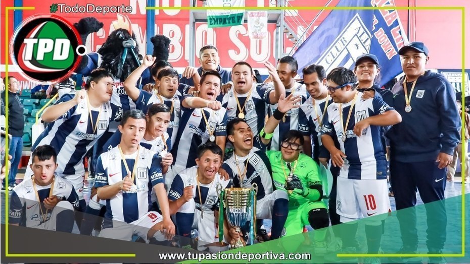 Alianza Lima es campeón del Clausura de la Liga de Futsal Down