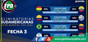 Estos son los cruces por la tercera fecha de Eliminatorias