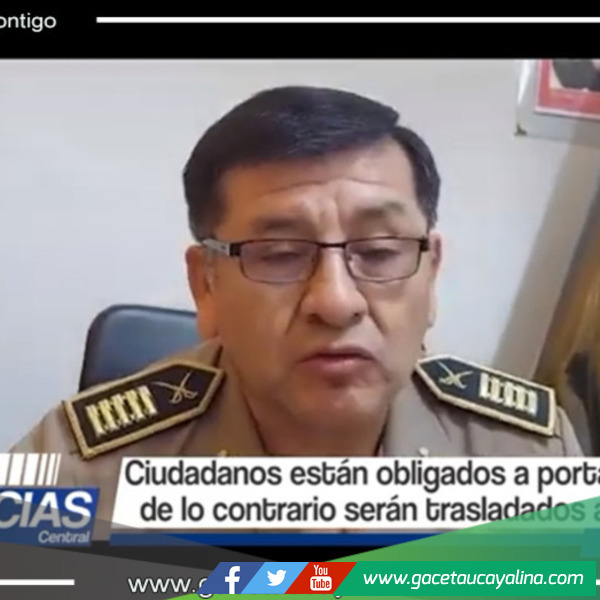 Tarapoto: Presentar DNI en formato físico o enfrentarán acción policial