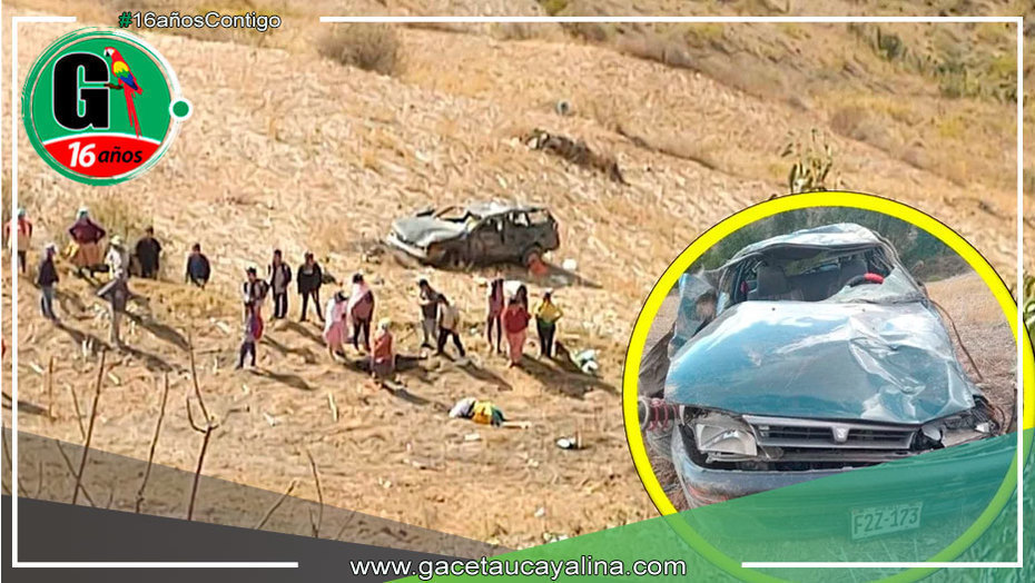 Huánuco: Chofer y hermanas pierden la vida en fatal accidente de tránsito