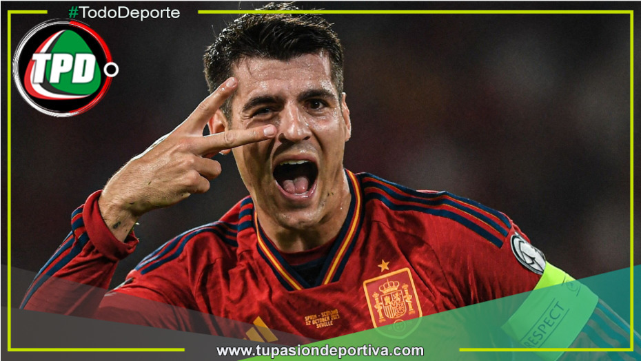 España venció 2-0 a Escocia y se mantiene en segundo lugar