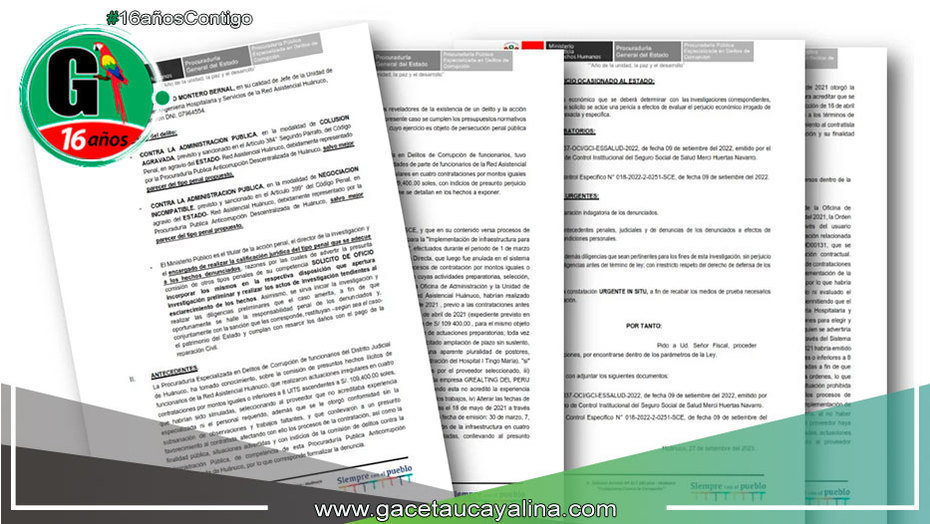 Huánuco: Denuncian a 5 funcionarios de EsSalud por planta de oxígeno en Tingo María