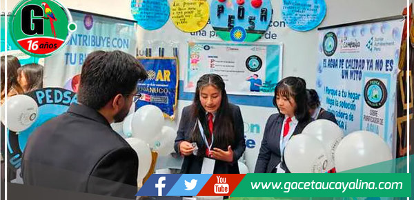 Huánuco: Estudiantes crearon un purificador de agua