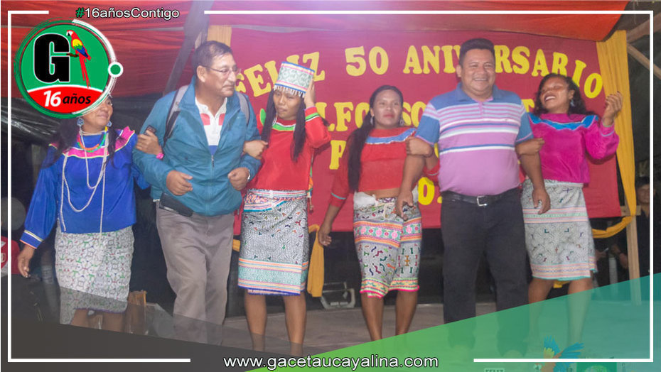 Alcalde de Ucayali Anuncia Obras Clave en Aniversario de Comunidad Nativa Alfonso Ugarte