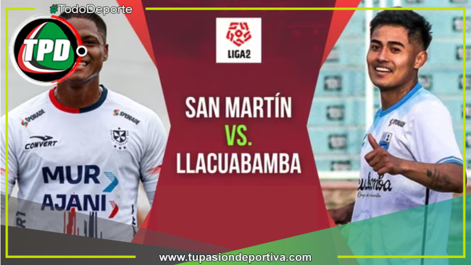 San Martín vs. Llacuabamba por los play-offs de la Liga 2