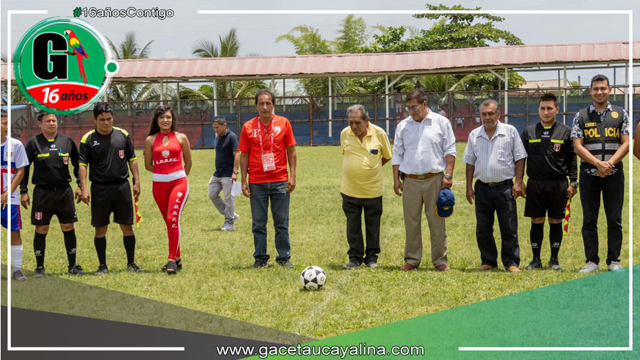 Alcalde de Ucayali inaugura Copa Perú Segunda División "Rommel Segundo Rojas Cárdenas" en Contamana