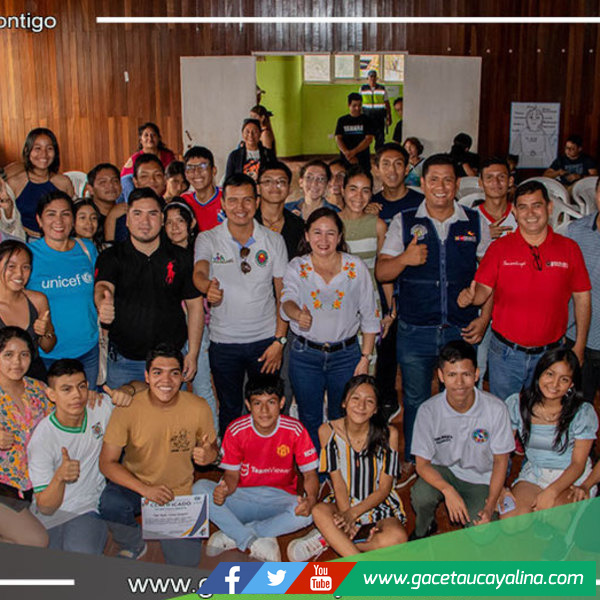 Adolescentes culminaron con éxito el taller de formación de líderes en Pucallpa