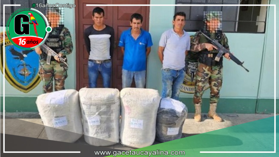 Más de 100 Kilos de cannabis decomisados en operativo en Tarapoto