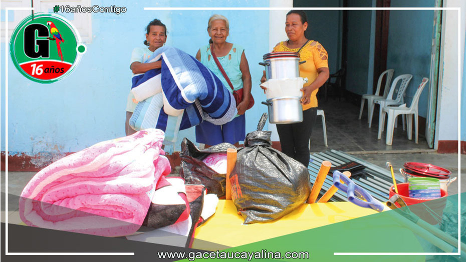 Municipalidad de Tahuanía brinda ayuda humanitaria a afectados por vientos fuertes en Nueva Italia