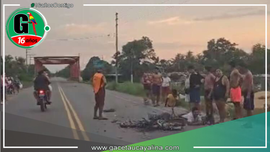 Carretera Fernando Belaúnde Terry: Dos personas fueron heridas de gravedad