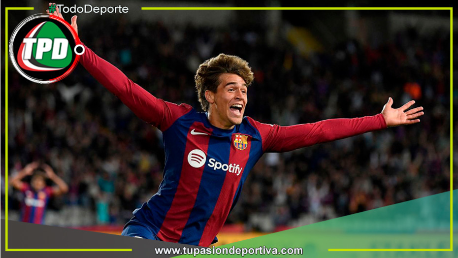 Xavi vio jugar a Marc Guiu en un campus en 2016