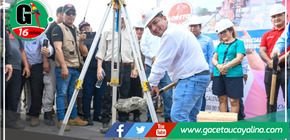 Gobernador inicia construcción de la I.E. Lily Vásquez Ribeiro 