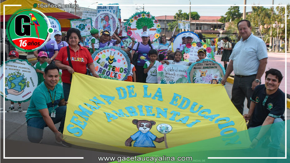 Pasacalle en Atalaya: Preparativos para la Semana de la Educación Ambiental