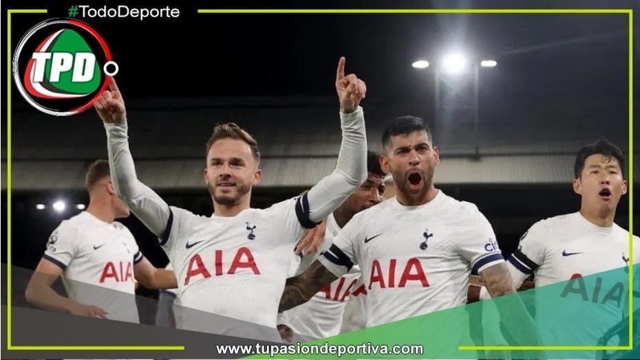 Tottenham venció a Crystal Palace y es líder de la Premier League