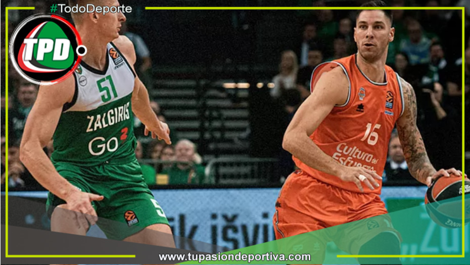 El Valencia da una exhibición en Kaunas y aplasta al Zalgiris