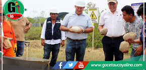 Colocan primera piedra de proyecto de defensa ribereña en Atalaya