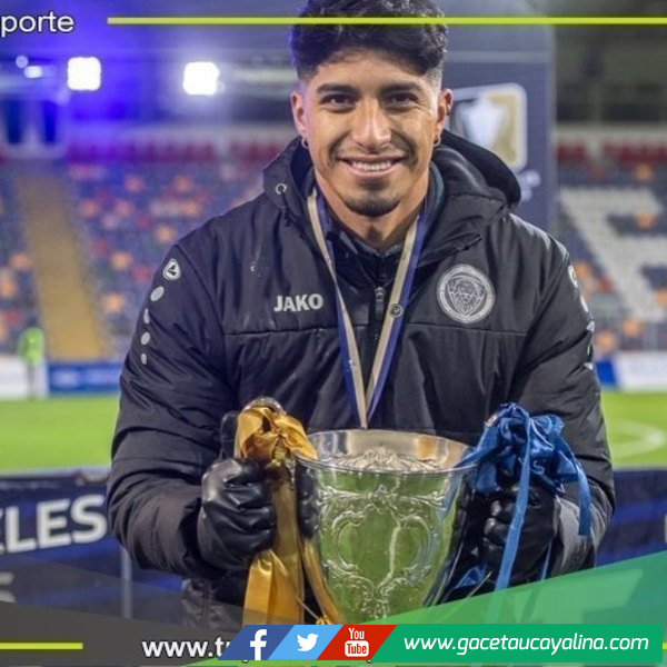 Luis Iberico es campeón de la Copa de Letonia