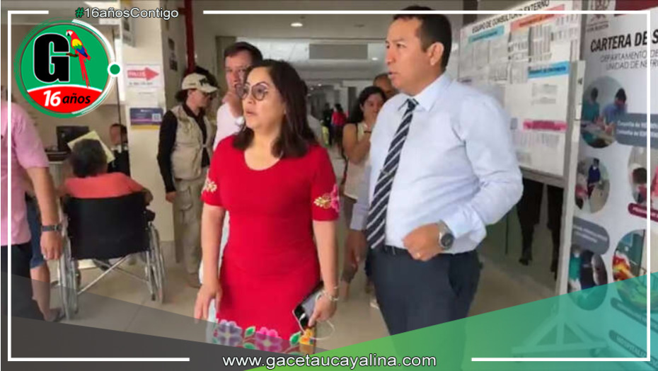 Congresista Kelly Portalatino Ávalos toma acción directa contra la crisis de salud en San Martín