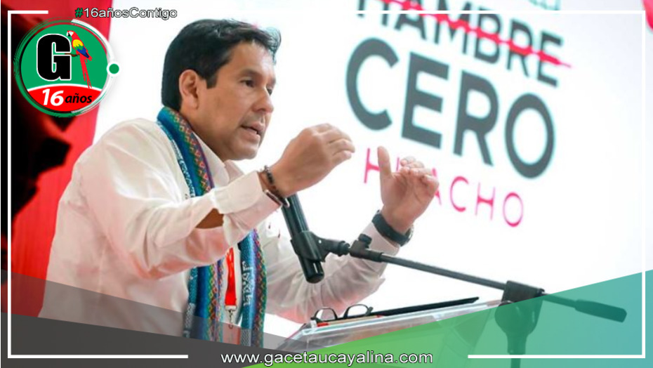 Ministro del Midis participa en la Cumbre Nacional "Hambre Cero" y destaca la lucha contra la pobreza en el Perú