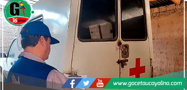 Hay 13 ambulancias de la Red de Salud Ambo sin revisión técnica