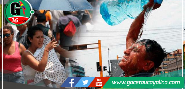 Senamhi: A partir del 3 de octubre Incremento de la temperatura diurna en la selva