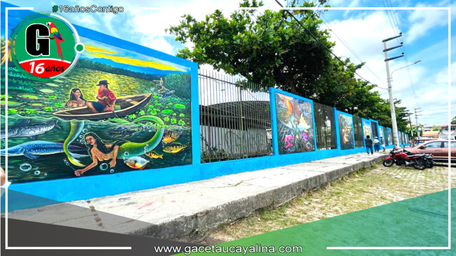 Municipalidad de Maynas desarrolla con concurso de pintado de murales “Hagamos Historia”