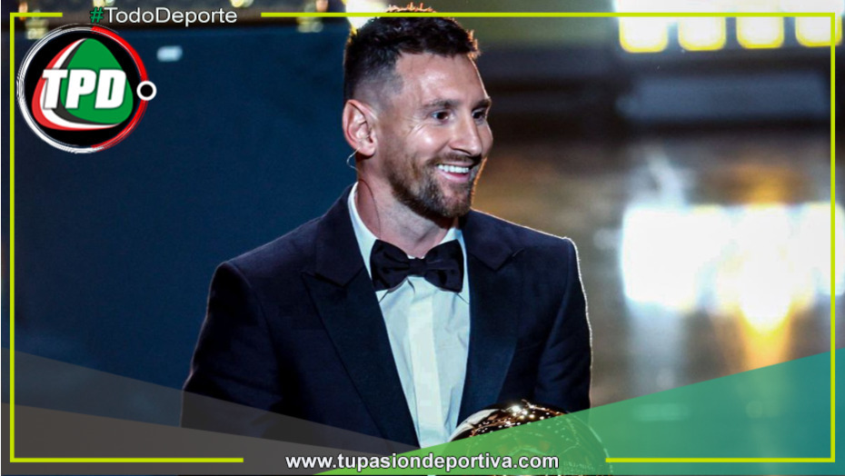 Balón de Oro 2023: Messi ganó el máximo premio