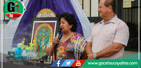Municipalidad de Atalaya Recibe con Devoción al Señor de los Milagros