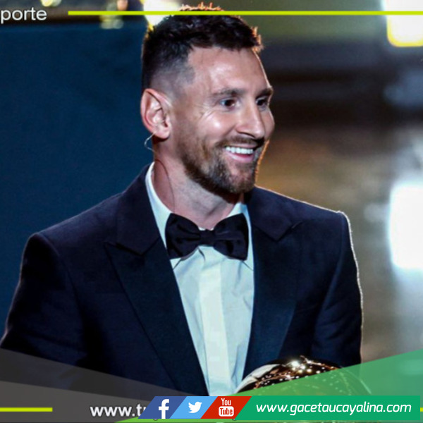 Balón de Oro 2023: Messi ganó el máximo premio