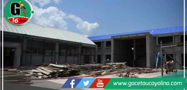 GOREU espera inaugurar tres modernos colegios antes de fin de año en Callería y Manantay 