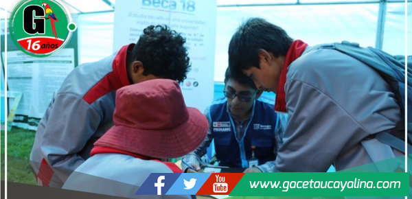 Jóvenes de escasos recursos accederán a Beca 18 en Tambos del Midis en San Martín 